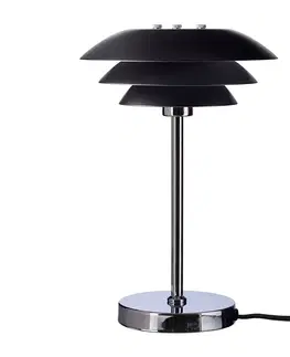Stolní lampy na noční stolek Dyberg Larsen Dyberg Larsen DL20 stolní lampa, kov, černá