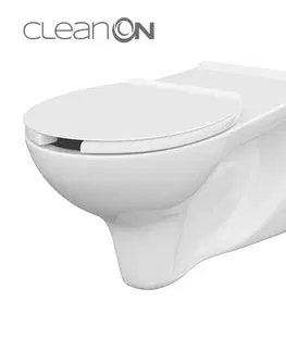 Záchody CERSANIT ZÁVĚSNÁ MÍSA ETIUDA BEZ SEDÁTKA PRO POSTIŽENÉ CLEAN ON K670-002