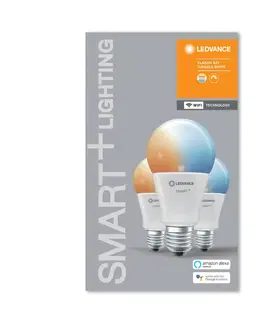 Chytré žárovky LEDVANCE SMART+ LEDVANCE SMART+ WiFi E27 14W Classic CCT 3ks