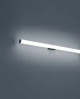 Nástěnná svítidla Helestra Helestra Loom LED osvětlení zrcadla černá 90 cm