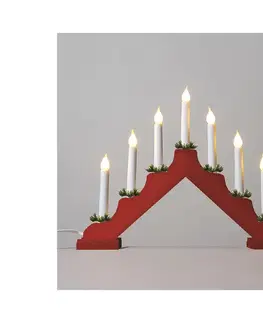 Vánoční dekorace  Vánoční svícen FILAMENT 7xE10/0,2W/230V 