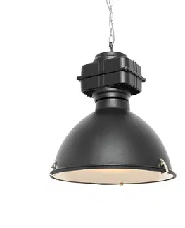 Zavesna svitidla Industriální závěsná lampa černá 53,5 cm - Sicko