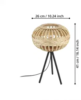 Lampy na noční stolek EGLO Stolní svítidlo AMSFIELD 1 EGLO 43865