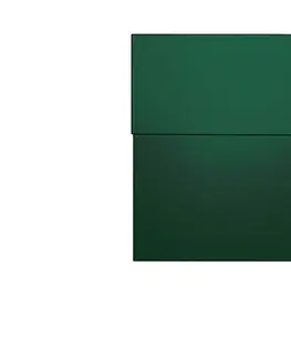 Poštovní schránky Radius design cologne Schránka na dopisy RADIUS DESIGN (LETTERMANN XXL 2 STANDING darkgreen 568O) tmavě zelená