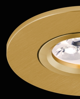 Bodovky do podhledu na 230V BPM Vestavné svítidlo Aluminio Oro, zlatá, 1x50W, 230V 8101 2017GU