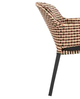 Zahradní židle a křesla Kelly zahradní jídelní židle - výplet Red
