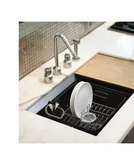 Odkapávače nádobí Simplehuman Odkapávač na nádobí Compact, černá