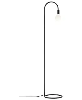 Stojací lampy ve skandinávském stylu NORDLUX Paco stojací lampa černá 2112094003