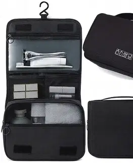 Koupelnové doplňky TZB Cestovní kosmetická taška ARDA černá