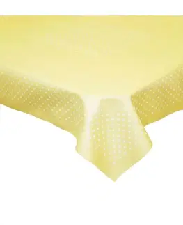 Ubrusy Forbyt, Ubrus bavlněný, Exclusive, žlutý 110 x 130 cm