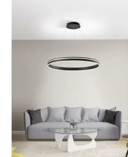Chytré osvětlení PAUL NEUHAUS Q-VITO, LED závěsné svítidlo, Smart Home, průměr 79,4cm ZigBee 2700-5000K PN 8412-13