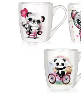 Dětské hrnky a pítka PROHOME - Hrnek 300ml Panda různé dekory