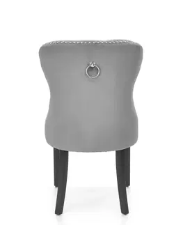 Židle HALMAR Jídelní židle Miya šedá