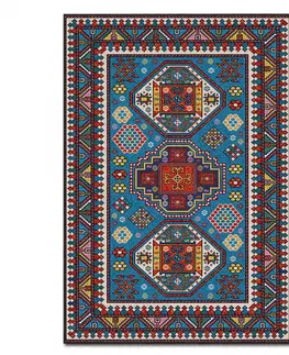 Koberce a koberečky Conceptum Hypnose Koberec Ariana 100x180 cm červený/modrý