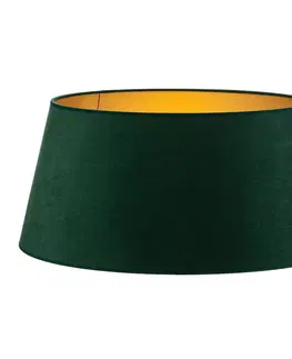 Stínidlo na lampu Duolla Stínidlo na lampu Cone výška 25,5 cm, zelená/zlatá