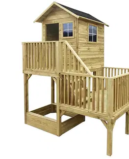 Dětské zahradní dřevěné domky ASKO Dětský domeček HANSON