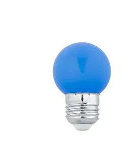 LED žárovky FARO LED žárovka G45 modrá E27 1W