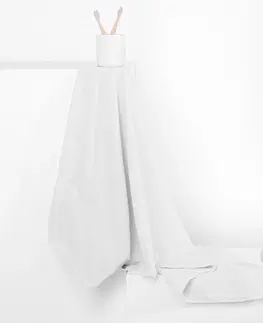 Ručníky Bavlněný ručník DecoKing Marina bílý, velikost 70x140