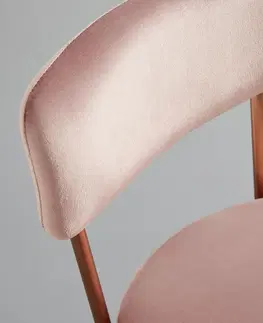 Židle do jídelny Jídelní Židle Pamela Růžová