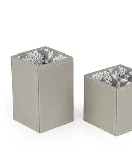 Úložné boxy HOMEDE Organizér na psací potřeby Pixi šedý, velikost 9x9x9