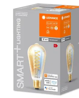 LED žárovky OSRAM LEDVANCE SMART+ WiFi Filament Edison Tunable White E27 4058075778016