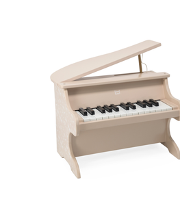 Hračky LABEL-LABEL - Dřevěné piano - Pink