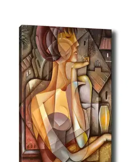 Obrazy Wallity Obraz na plátně Cubism dream 50x70 cm