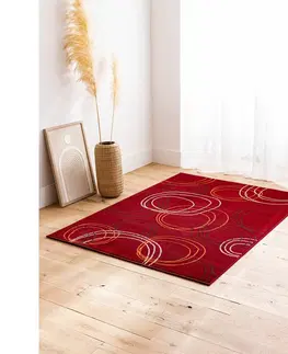Koberce a koberečky Koberec se vzorem kruhů