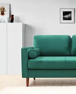 Pohovky a gauče Pohovka ROME dvoumístná zelená