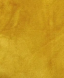Přikrývky BO-MA Deka Aneta tmavě žlutá (mustard), 150 x 200 cm