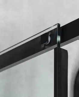 Sprchové kouty POLYSAN ALTIS BLACK obdélníkový sprchový kout 900x800 L/P varianta, rohový vstup, čiré sklo AL1592BAL1582B