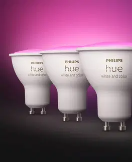Chytré žárovky Philips Hue Philips Hue White&Color Ambiance GU10 5,7W set 3ks