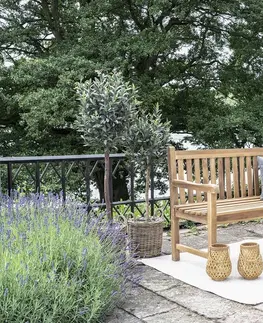 Zahradní pohovky Norddan Designová zahradní lavice Rimma 150 cm teak