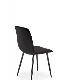 Jídelní sety Jídelní židle K525 Halmar Černá