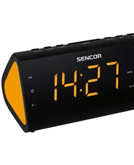 Budíky Sencor SRC 170 OR radiobudík, oranžová