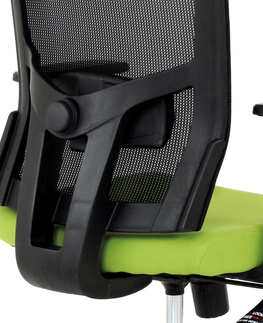 Kancelářské židle Kancelářská židle TOLINA, zelená/černá