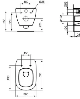 Kompletní WC sady Ideal Standard PRIM s Tlačítkem 20/0044 PRIM_20/0026 44 TE2