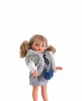 Hračky panenky ANTONIO JUAN - 25297 EMILY - realistická panenka s celovinylovým tělem - 33 cm
