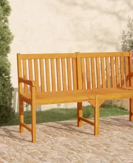Zahradní lavice Zahradní lavice 150 cm masivní akáciové dřevo