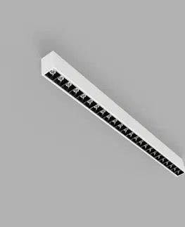 Stropní svítidla LI-EX LI-EX Kancelářské LED světlo pro povrchovou montáž Vzdálené 60 cm bílé
