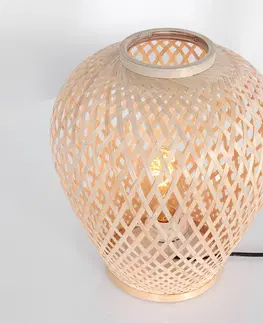 Stolní lampy Steinhauer Stolní lampa Maze, přírodní