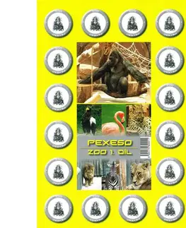 Hračky společenské hry MIČÁNEK - Pexeso Zoo