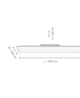LED stropní svítidla JUST LIGHT LEUCHTEN DIRECT LED stropní svítidlo, panel, hranaté, 120x30cm 2700-5000K LD 14757-21