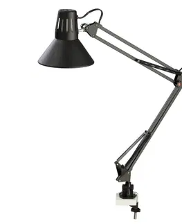 Stolní lampy kancelářské ALCO Pracovní světlo PIERRE, černé
