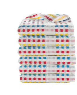 Utěrky Malé froté ručníky na ruce, vícebarevná, sada 6 a 12 ks