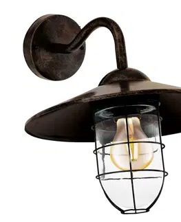 Zahradní lampy Eglo Eglo 94863 - Venkovní svítidlo MELGOA 1xE27/60W/230V IP44 