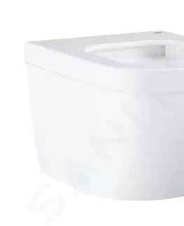 Záchody GROHE Euro Ceramic Závěsné WC, rimless, Triple Vortex, alpská bílá 39206000