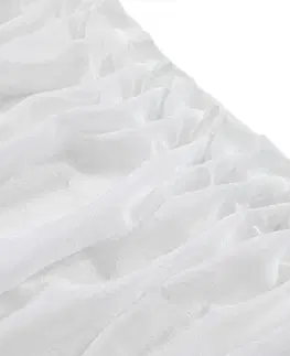 Záclony HOMEDE Záclona Romantic III bílá, velikost 140x270