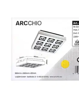 Svítidla Arcchio Arcchio - LED Bodové svítidlo VINCE 9xGU10/230V 