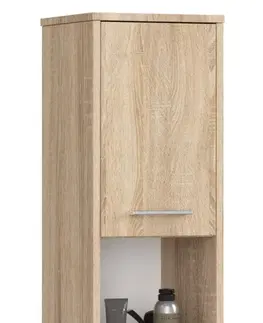Koupelnový nábytek Ak furniture Koupelnová skříňka Fin II 30 cm dub sonoma